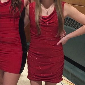 Red Sparkle Dress